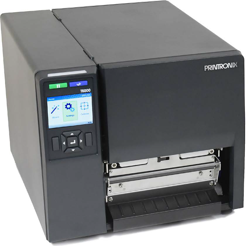 T63X4-1103-00 -  - Printronix Auto ID T6304 4 Inch 300DPI Barcode Printer w/Rewind-Batch, T63X4-1103-00